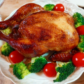 調理例ローストチキン